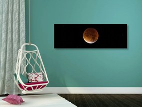 Obraz mesiac na nočnej oblohe Varianta: 120x40