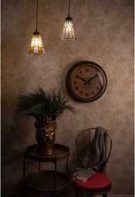 Závesná Tiffany lampa žlté detaily Yello - Ø 15*115 cm E14/max 1*25W