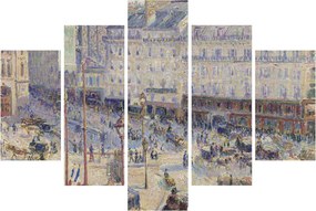Obraz - Camille Pissarro, The Place du Havre, reprodukcia (150x105 cm)