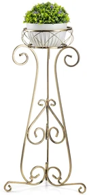 STOJAN NA KVETINÁČ FIORINA 96X47,5 CM ZLATÁ