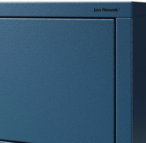 Komoda CARLA, 800 x 1015 x 400 mm, Modern: tmavomodrá farba