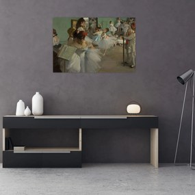 Obraz - Edgar Degas, The Dance Class, reprodukcia (90x60 cm)