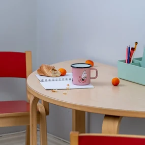 Hrnček Moominmamma 0,37l, smalt / růžový