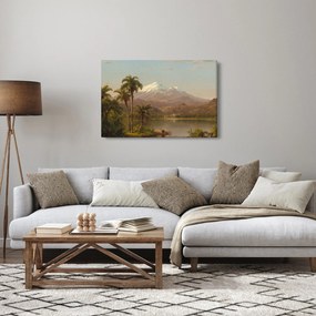 Obraz - Frederic Edwin Church, Tamaca Palms, reprodukcia (90x60 cm)