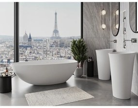 Mexen Imola, voľne stojaca vaňa z konglomerátu 170 x 88 cm, biela matná, 57281708500