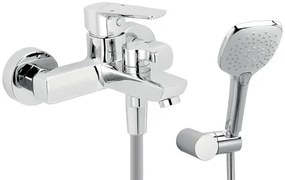 Vaňová batéria Novaservis Metalia 58 Eco so sprchovacím setom 150 mm chróm 58020,0, 1 ks