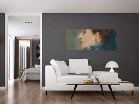 Obraz - Edouard Manet, Portrait of a Lady, reprodukcia (120x50 cm)