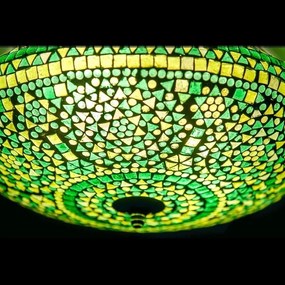 Orientálna stropnica mosaic Melon GREEN Ø38