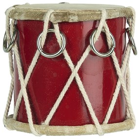 IB LAURSEN Vianočná dekorácia Drum Red
