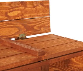 Drevené uzavreté pieskovisko 150x150 cm Springos SB150ZZ - impregnované