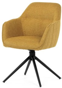 Autronic BONTEC Jedálenská stolička, krémová, látka, HC-536 CRM2 Farba: Žltá