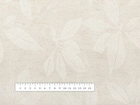 Biante Teflónový behúň na stôl TF-065 Listy na režnom 20x120 cm