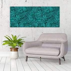 Obraz listov (120x50 cm)