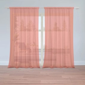 Sablio Záclony Paprika: 2ks 150x250cm
