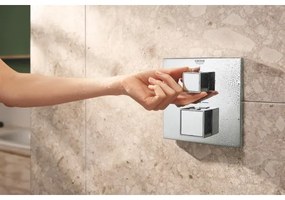 GROHE 34879000 - Podomietkový sprchový systém PRECISION CUBE 310 × 310 mm chróm