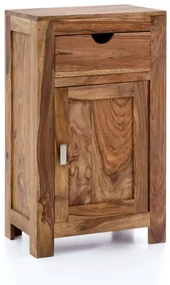 furniture-nabytek.cz - Masívny kúpeľňový set Lagos, 5-dielny, lakovaný palisander, hnedý