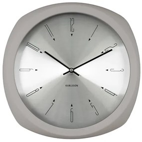 Nástenné hodiny Karlsson Aesthetic KA5626GY, 31cm