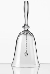 Crystalex Sklenený zvonček ANGELA 18 CM
