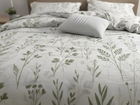Obliečky z Renforcé bavlny LEAFORA biele Rozmer obliečky: 70 x 90 cm | 140 x 200 cm