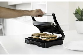 Black+Decker BXGR1000E Kontaktný gril, čierna