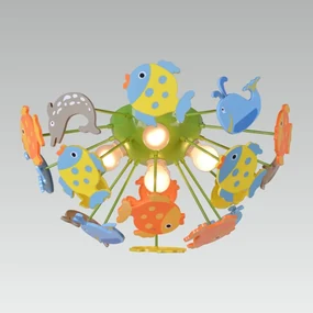 Moderné svietidlo PREZENT AQUARIUM MULTICOLOR 28016