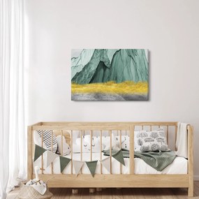 Obraz - Smaragdové hory N⁰3 (90x60 cm)