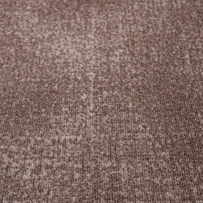 Associated Weavers, Metrážny koberec Bruno brown, na mieru, šíře 4m, hnedá, filc, chodba / predsieň