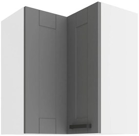 Skrinka do kuchyne LUNA DUSTGREY/biely 60X60 GN-72 2F (90°)