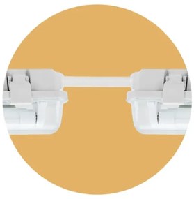 Technické žiarivkové svietidlo LIMEA T8 2xG13/10W/230V IP65 1500mm