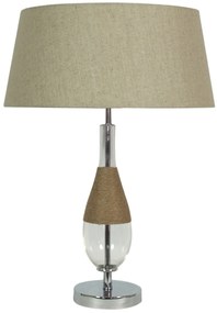 CLX Moderná stolná lampa SAVERIO, 1xE27, 60W