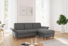 XXXLutz ROHOVÁ SEDAČKA, textil, tmavosivá Sit & More - Sedačky - 000144016109