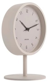 Stolové hodiny Karlsson Stark KA5951WG sivé 15 cm