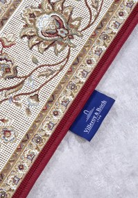 Villeroy & Boch, Kusový koberec Villeroy & Boch 106057 Red, Cream – na von aj na doma, 160x235, červená, chodba / predsieň