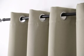 Záves OXFORD 140x270 cm, béžový Zavesenie: Riasiaca páska