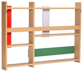 Poschodová polica v dekore duba v prírodnej farbe 110 cm Arki – Hübsch