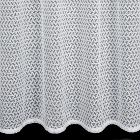 ZÁCLONA NA KRÚŽKOCH CINDY 140X250 CM BIELA