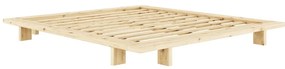 Dvojlôžková posteľ z borovicového dreva s roštom 180x200 cm Japan – Karup Design