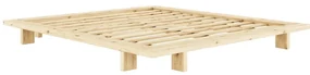 Dvojlôžková posteľ z borovicového dreva s roštom 180x200 cm Japan – Karup Design