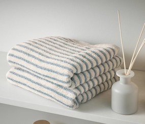 Uteráky, 2 ks, prúžkované, svetlomodré