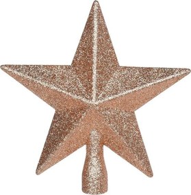 Trblietavý špic Medenozlatá hviezda 20 cm