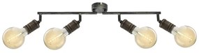 Rabalux 3217 - Bodové svietidlo FIDEL 4xE27/25W/230V