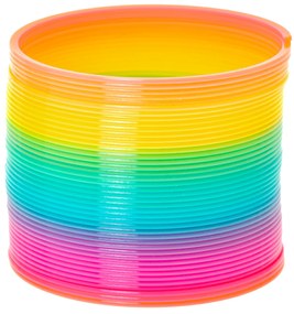 KIK KX6327_2 Spring skákající pružina Duhová 7,5 cm