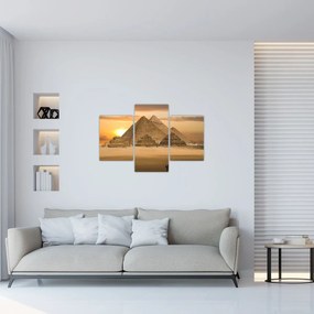 Obraz - Pyramídy (90x60 cm)