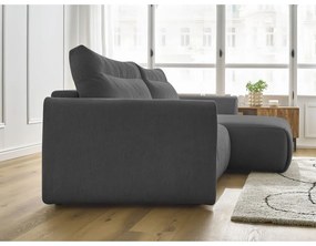 Sivá rohová pohovka Aden – Bobochic Paris