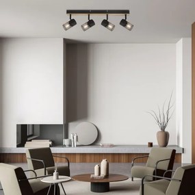 Rabalux 71154 - Bodové svietidlo METTA 4xE14/40W/230V