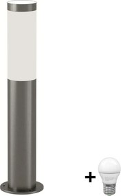 BRILAGI - LED vonkajšia lampa ELIA 1xE27/7W/230V 4000K IP44 50 cm chróm