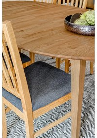 Hnedá dubová stolička Rowico Fillipa