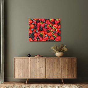 Sklenený obraz - Ovocná nálož (70x50 cm)