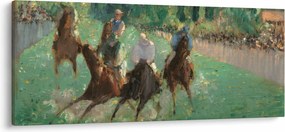 Obraz - Edouard Manet, At the Races, reprodukcia (120x50 cm)
