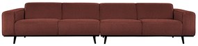 BePurehome Statement XL 372 cm latková sedačka - Svetlohnedá